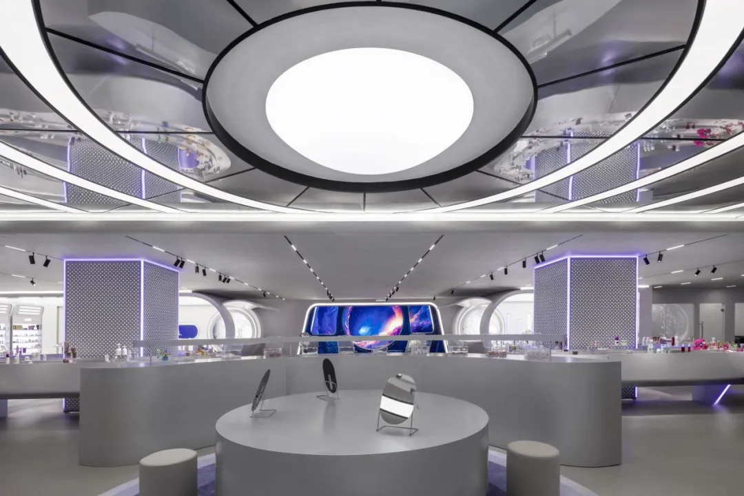 安特未来灵感舱化妆品企业展厅装修设计(图7)