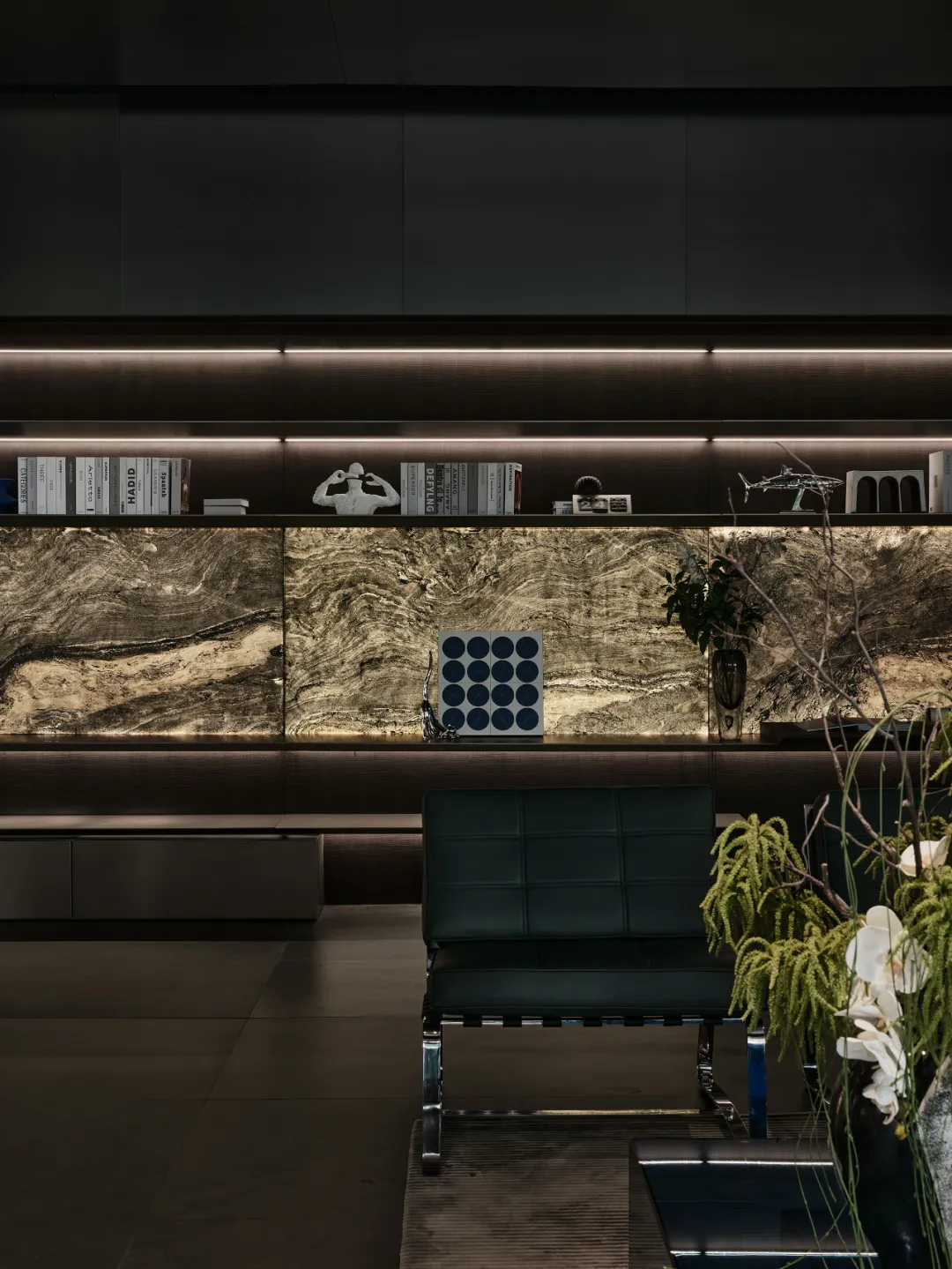 500平办公家具企业展厅兼企业接待会所装修设计(图2)