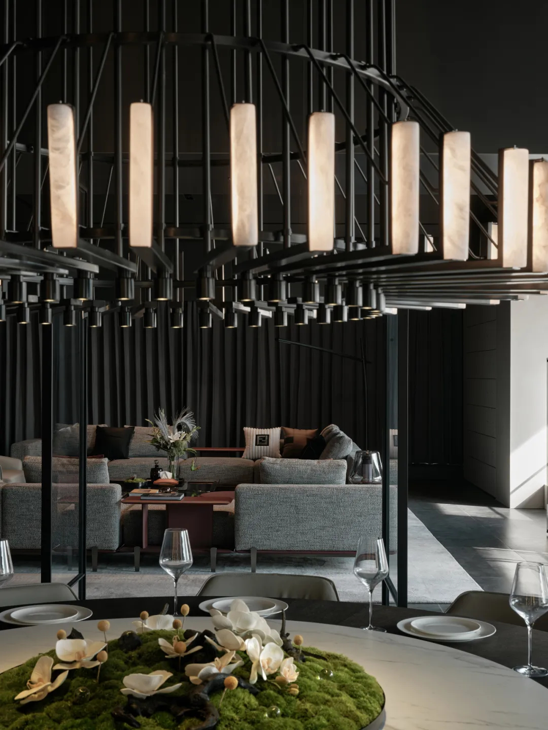 500平办公家具企业展厅兼企业接待会所装修设计(图7)