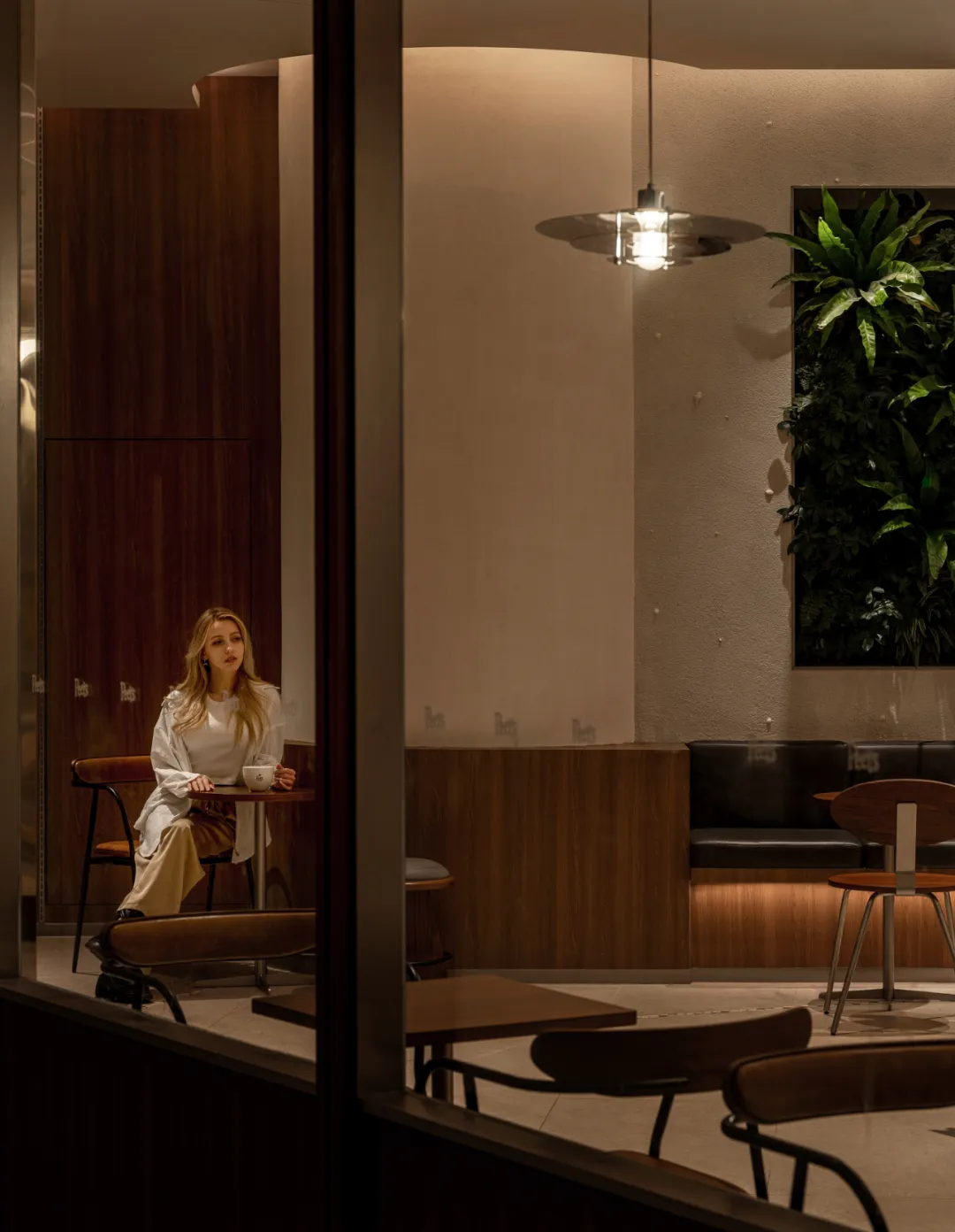 海港文化复古风情  Peets皮爷咖啡店装修设计(图9)