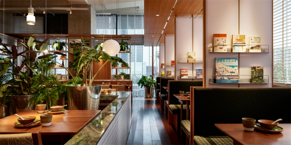 温柔工业风   三只辣椒餐饮店装修设计(图2)