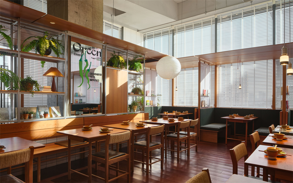 温柔工业风   三只辣椒餐饮店装修设计(图7)