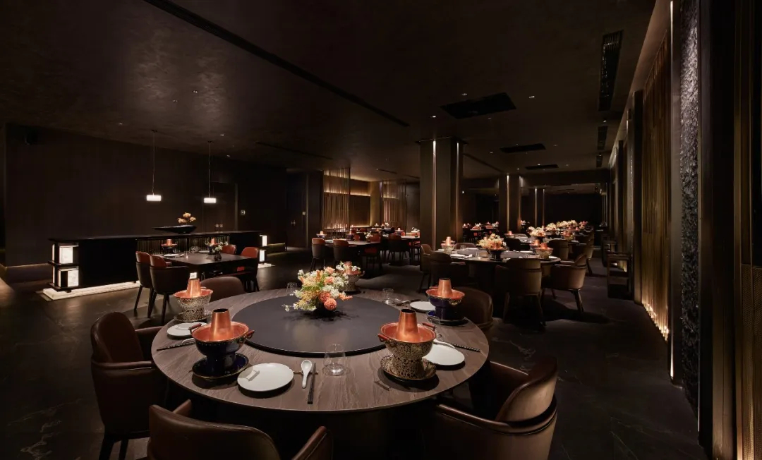 简约东方  玺源居老北京涮锅火锅店装修设计(图6)