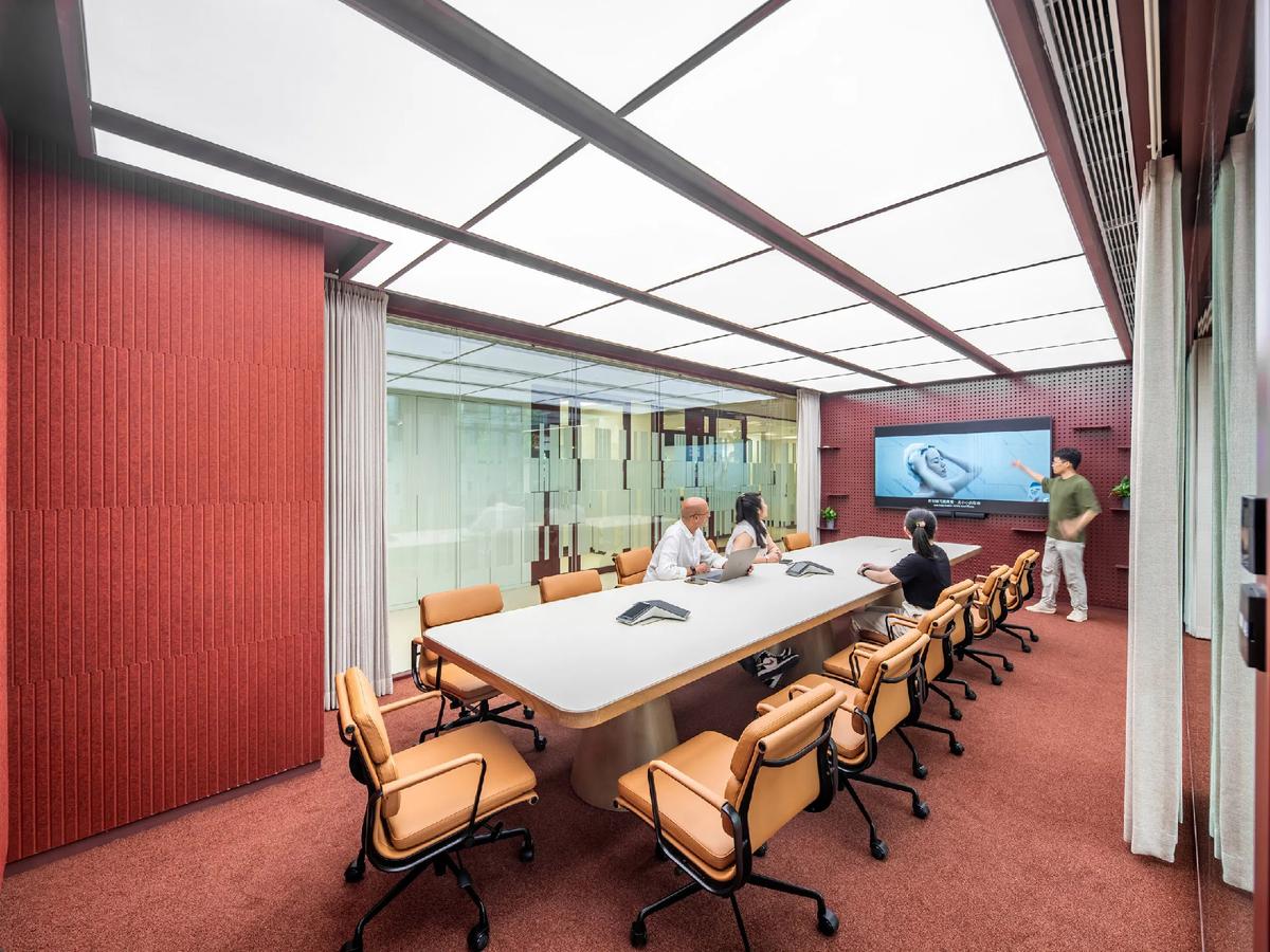 时尚工业风  2400平宝洁实验办公楼装修设计(图13)