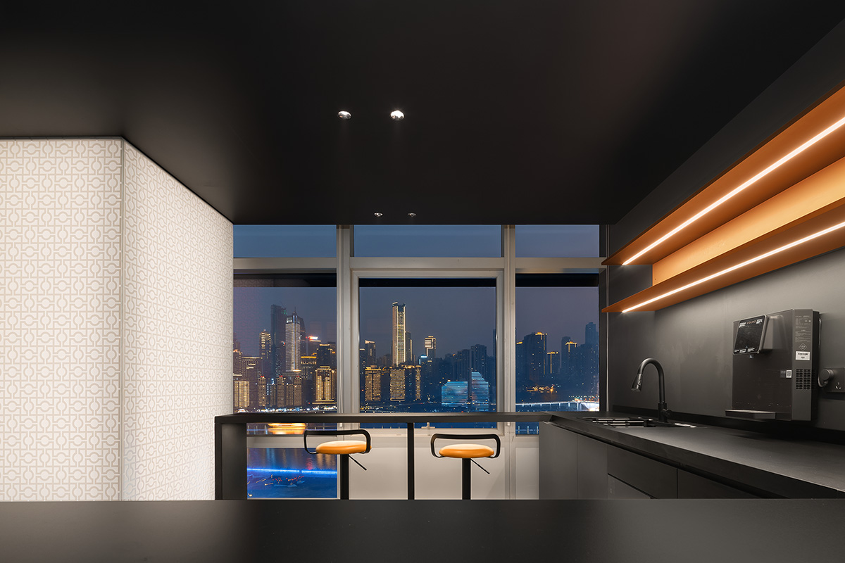 极简现代美学  950平律师办公室装修设计(图3)