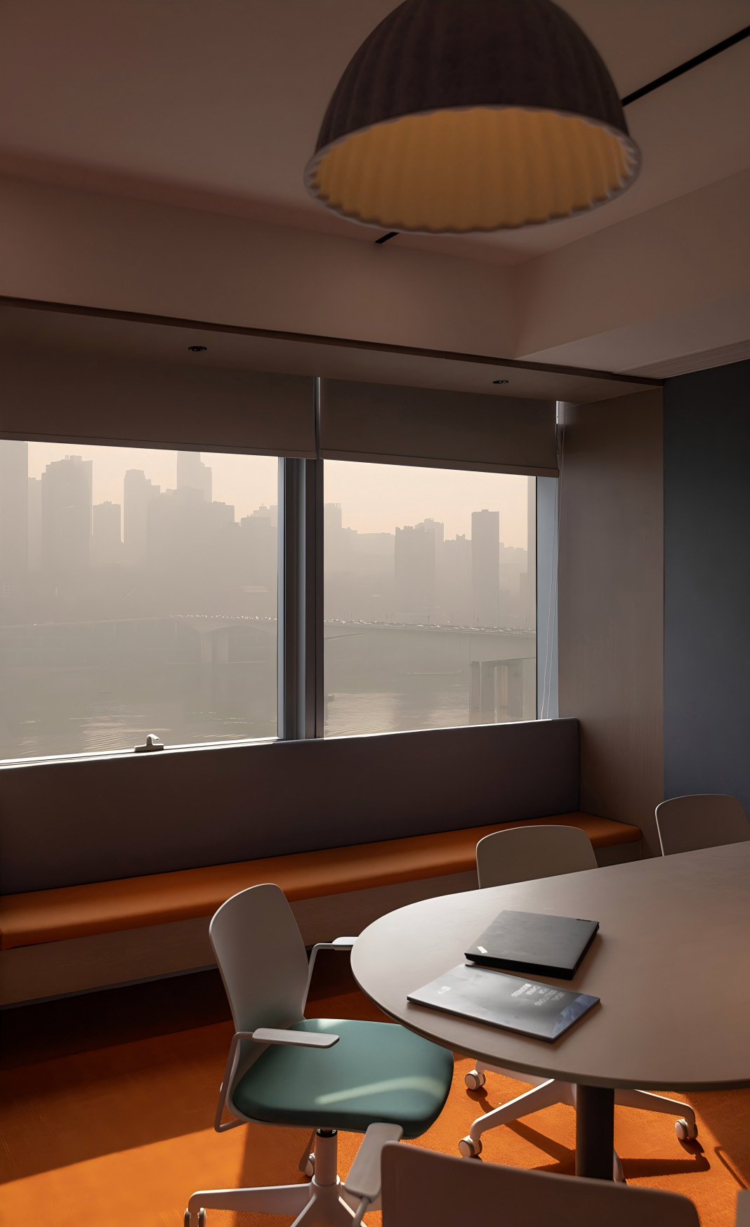 极简现代美学  950平律师办公室装修设计(图9)