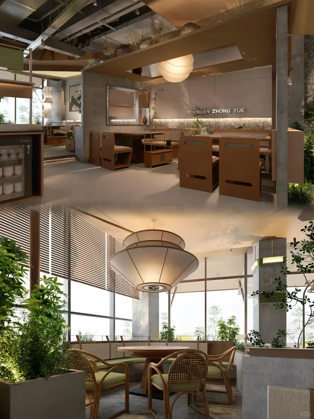 郑州金博大推荐山中悦·鲜牛肉火锅店装修设计(图4)