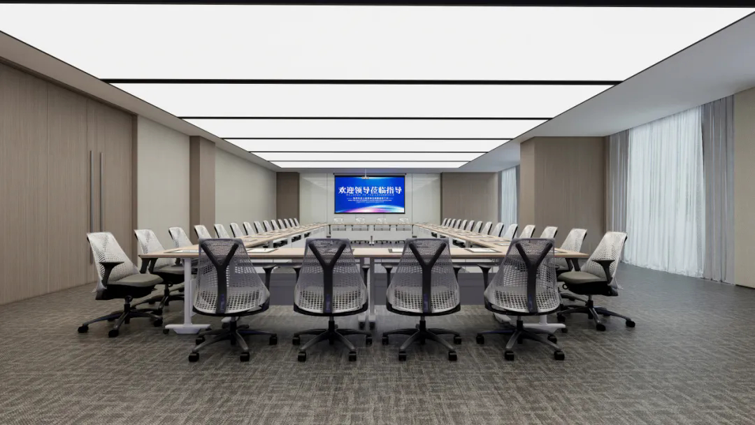 郑州金博大推荐现代商务科创中心办公楼装修设计(图5)