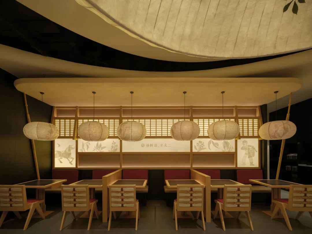 郑州金博大推荐太二·酸菜鱼5.0版餐饮门店装修设计(图9)