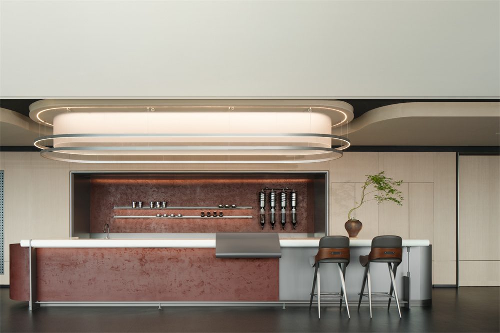 800平金融科技公司现代大气办公装修方案(图1)