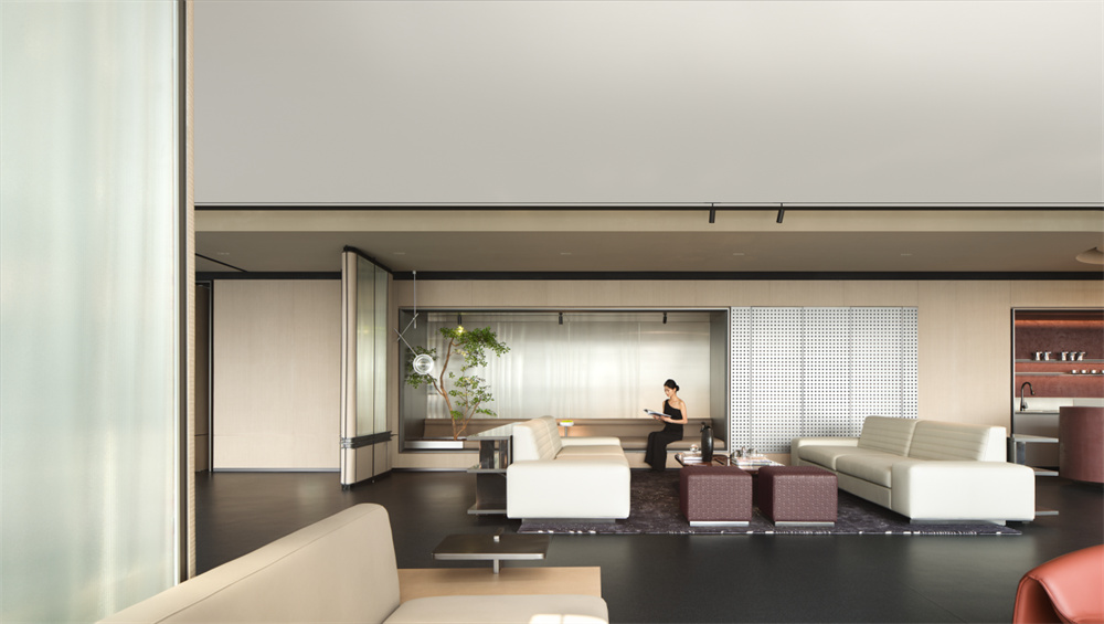 800平金融科技公司现代大气办公装修方案(图3)