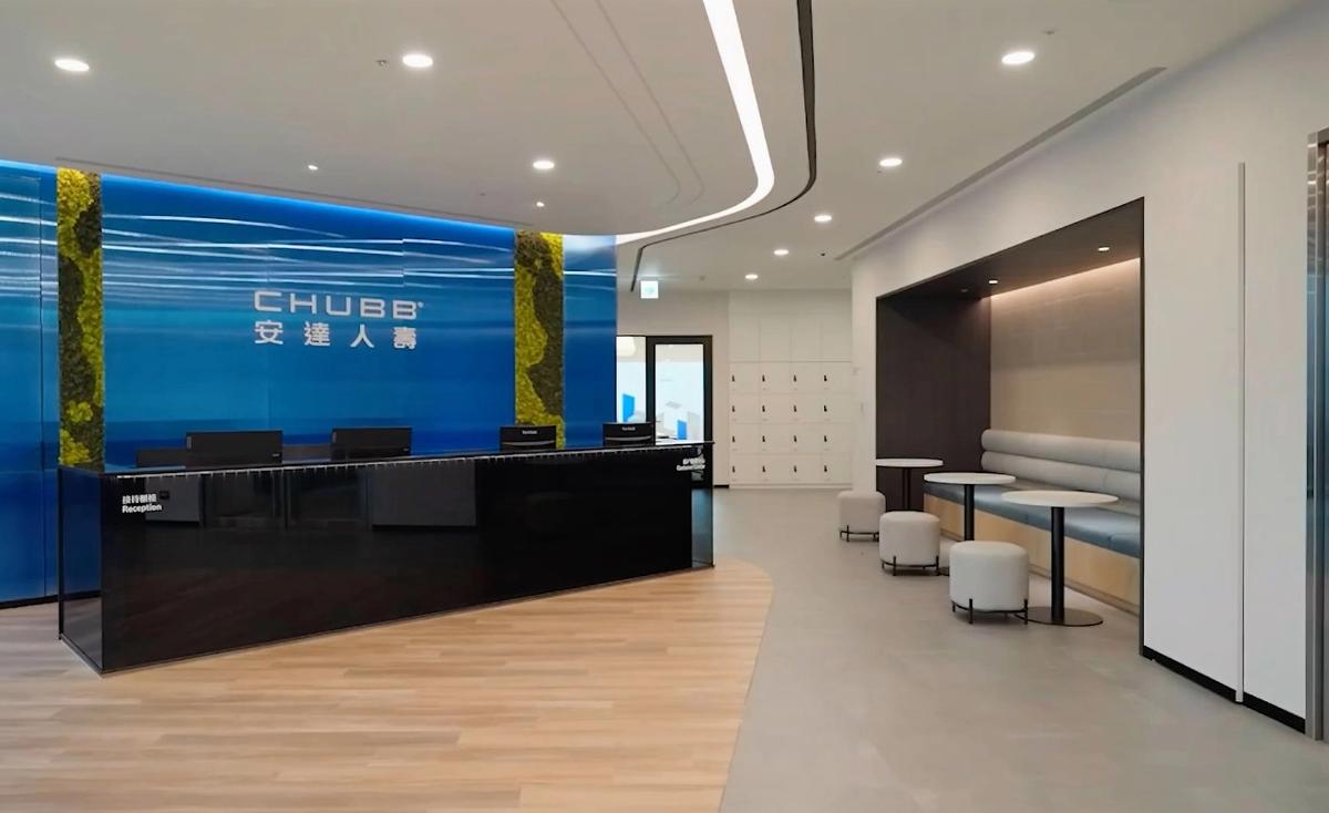 郑州金博大推荐安达人寿保险公司办公室装修设计(图2)