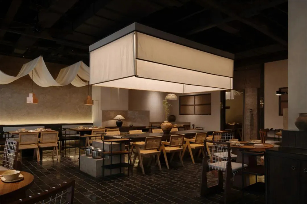 有温度的乡土风  村上炊烟火锅店装修设计(图4)