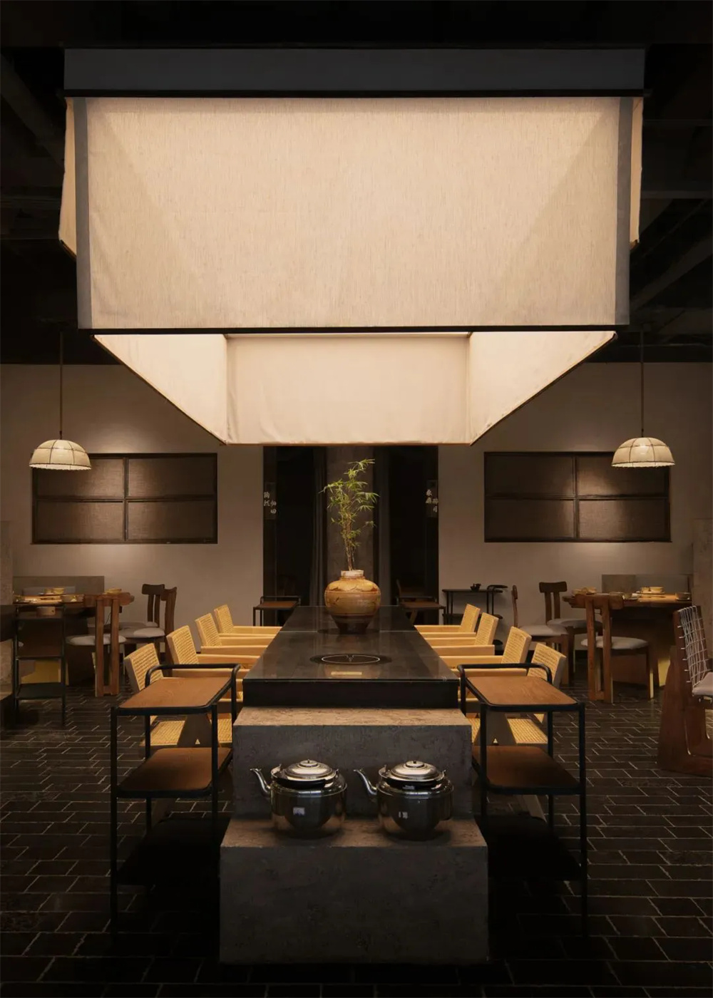 有温度的乡土风  村上炊烟火锅店装修设计(图9)