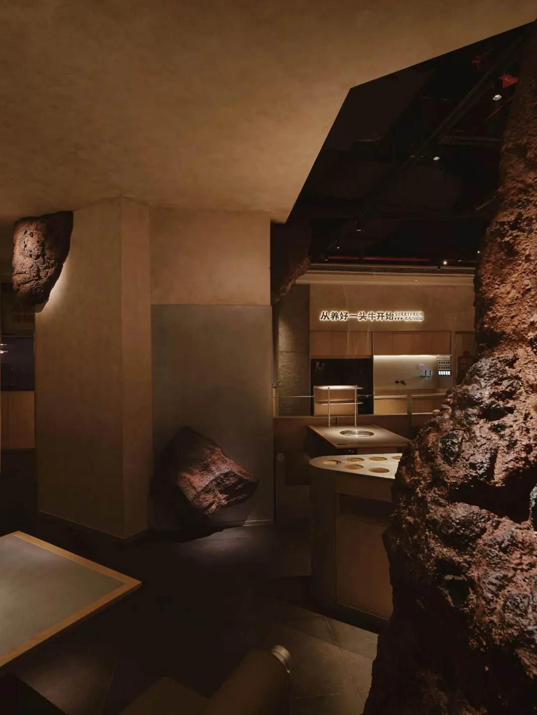 徐记·鲜牛肉潮汕火锅店全案装修设计方案(图8)