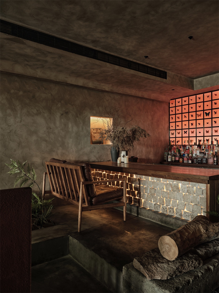 潮汕菜遇上美酒   月上月融合菜餐厅装修设计(图5)