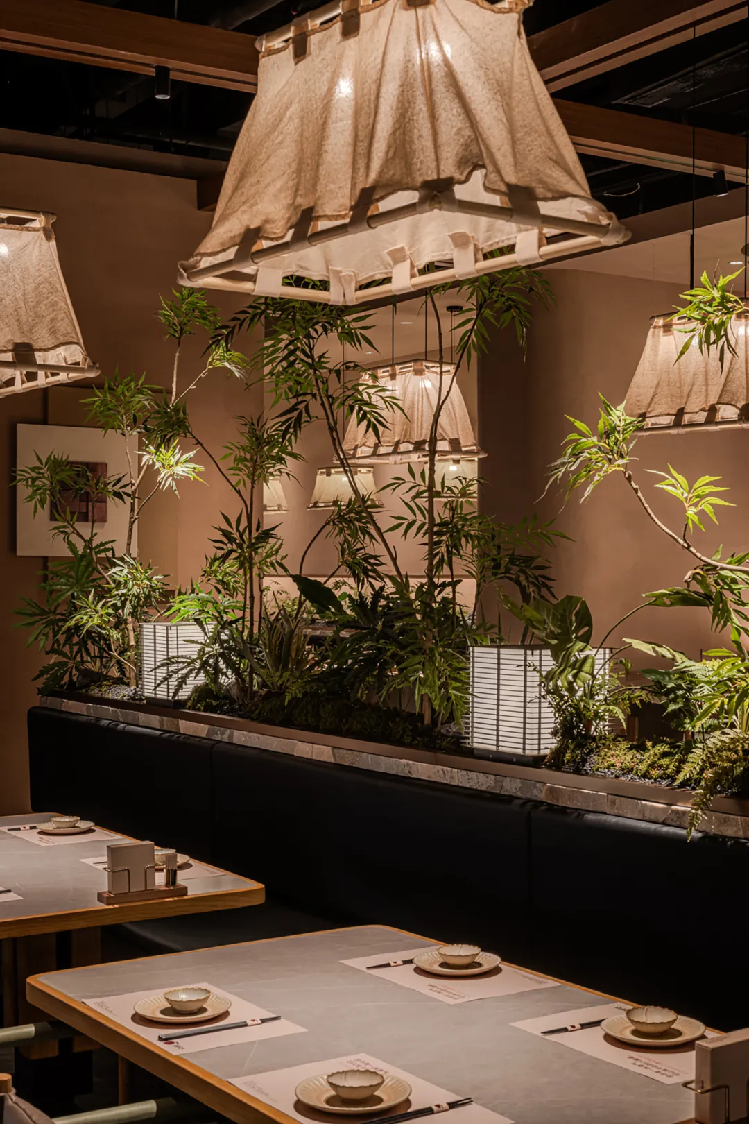 温馨治愈   囍桔健康融合餐厅装修设计(图4)