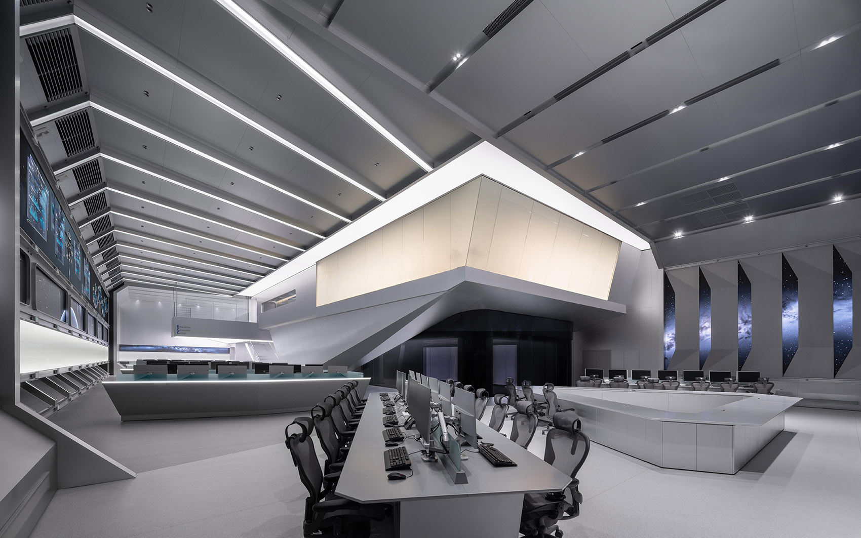 1000平微众银行企业总控中心装修设计(图3)