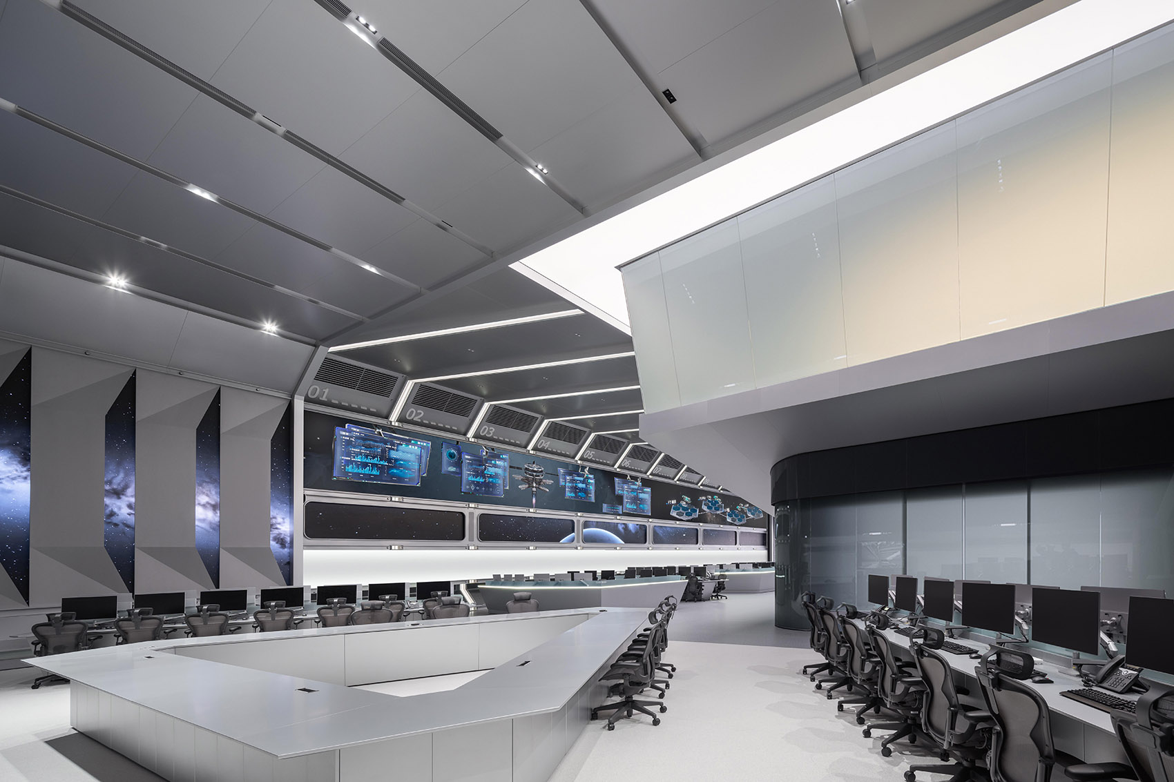 1000平微众银行企业总控中心装修设计(图2)