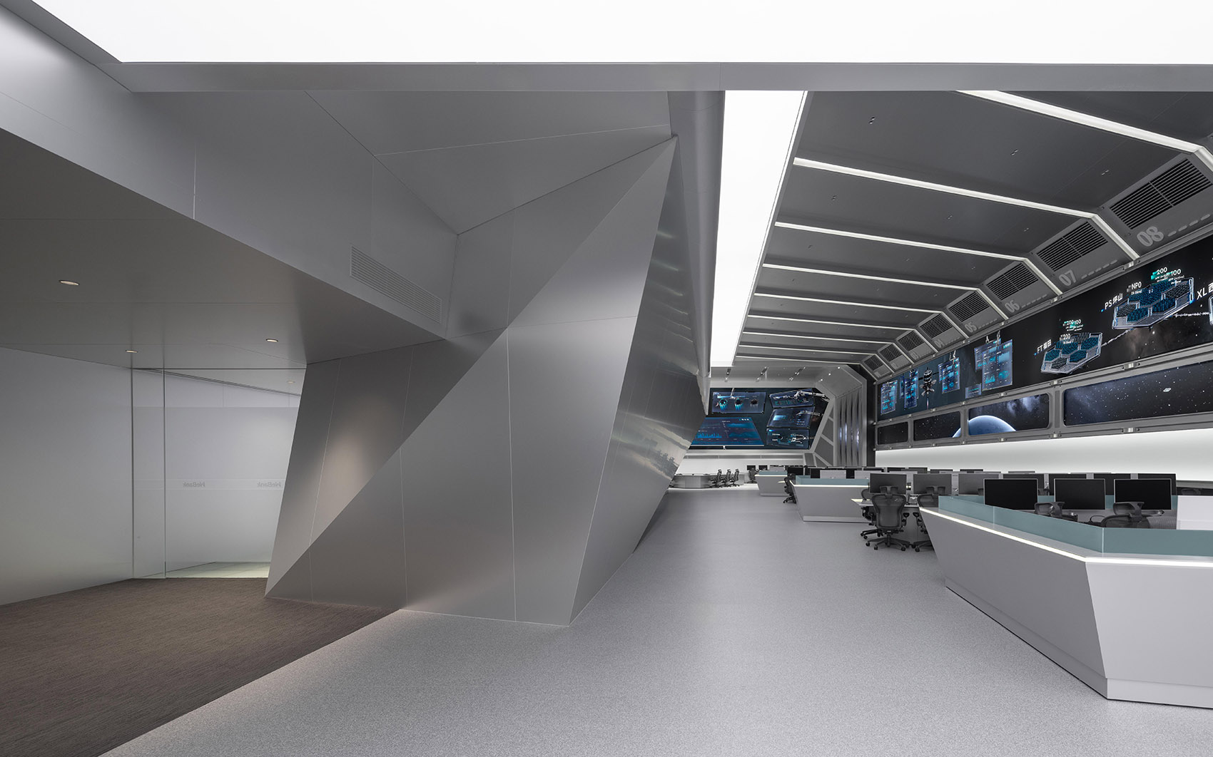 1000平微众银行企业总控中心装修设计(图7)