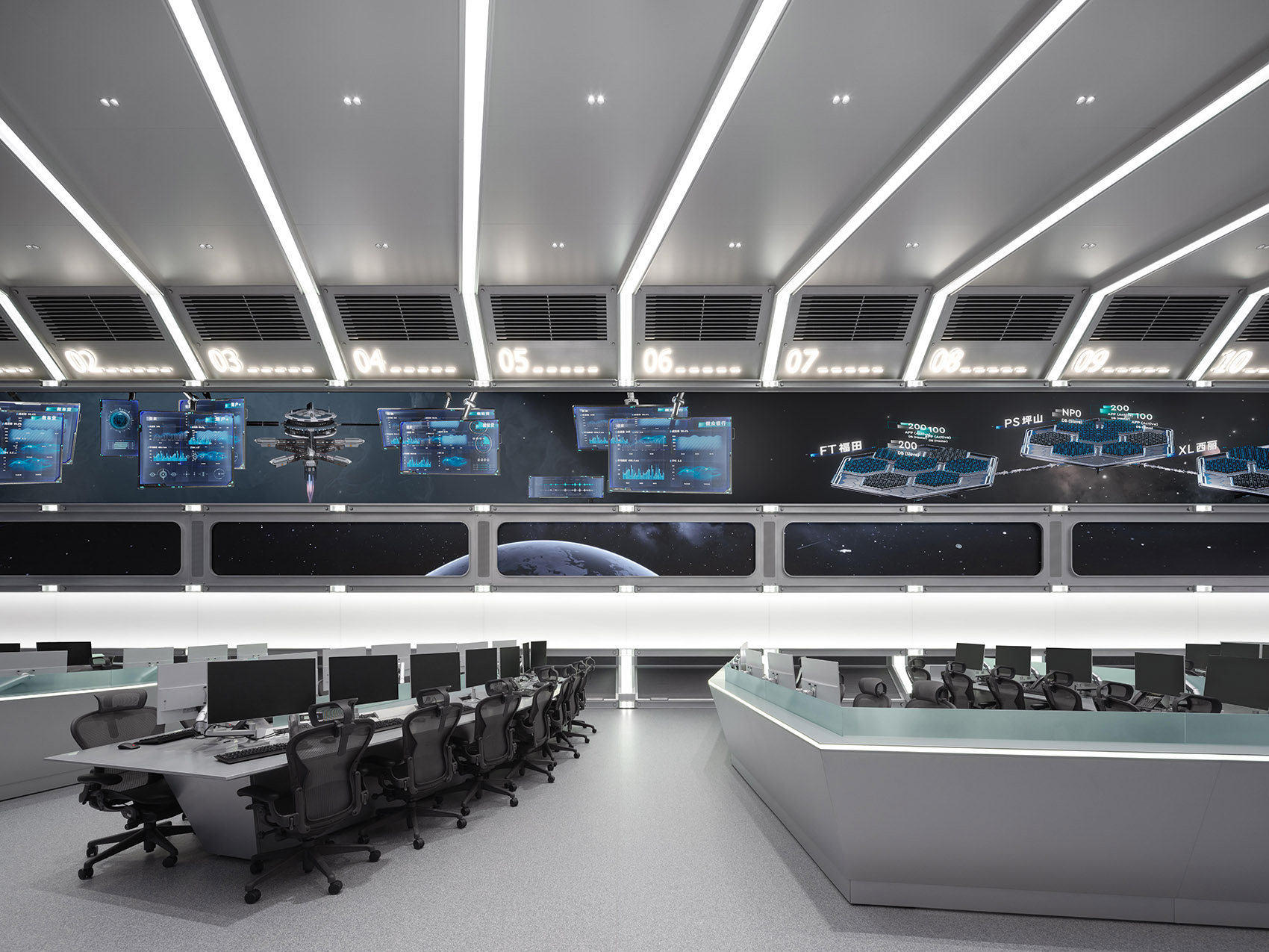 1000平微众银行企业总控中心装修设计(图8)