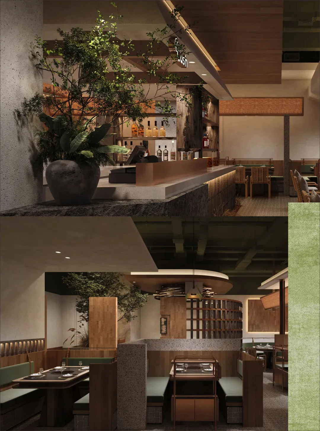 郑州金博大推荐大龙燚自然鲜火锅店升级改造设计(图4)