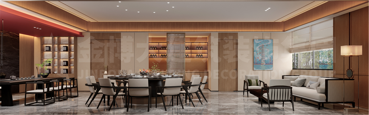 开封料定江山食品公司办公楼装修设计