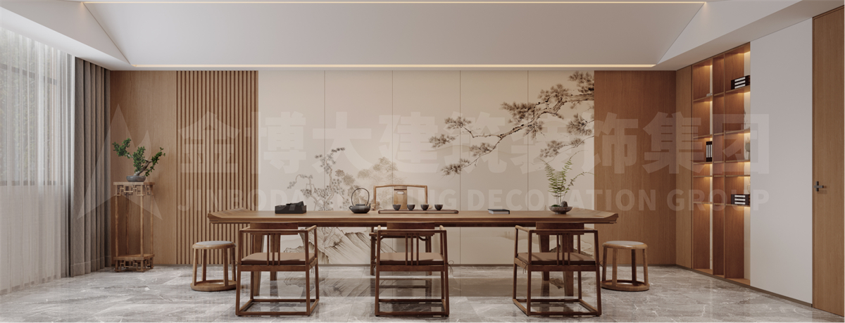 开封料定江山食品公司办公楼装修设计