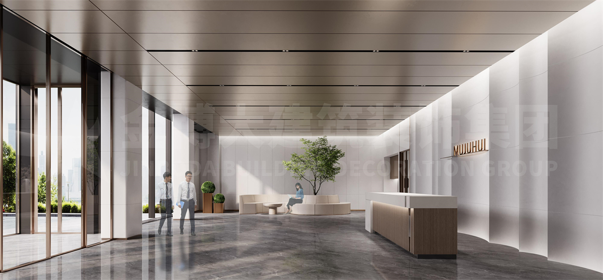 三门峡木居慧科技总部办公楼装修设计