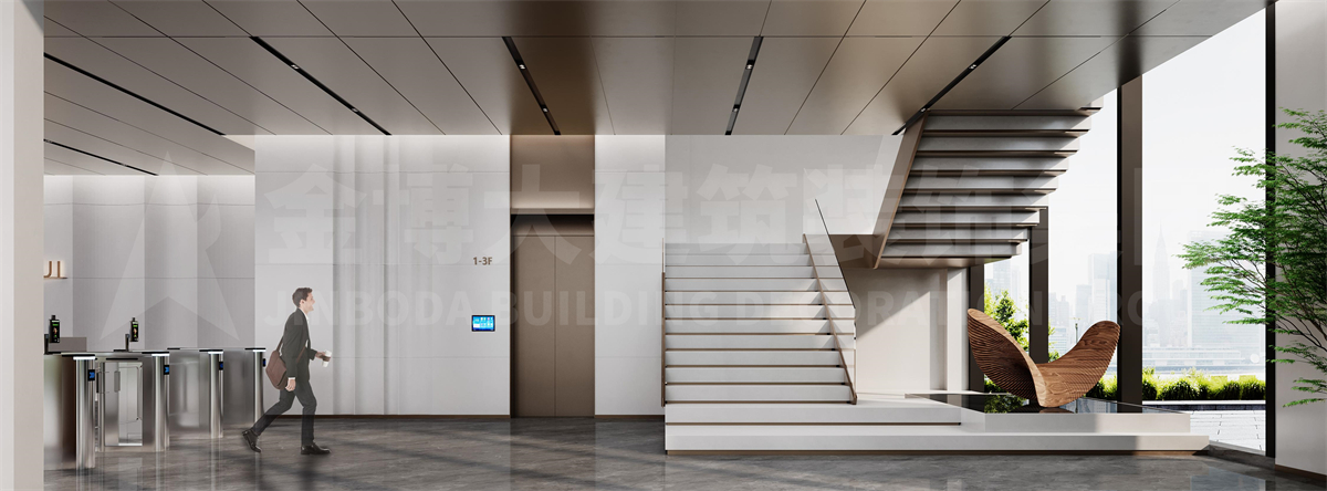 三门峡木居慧科技总部办公楼装修设计