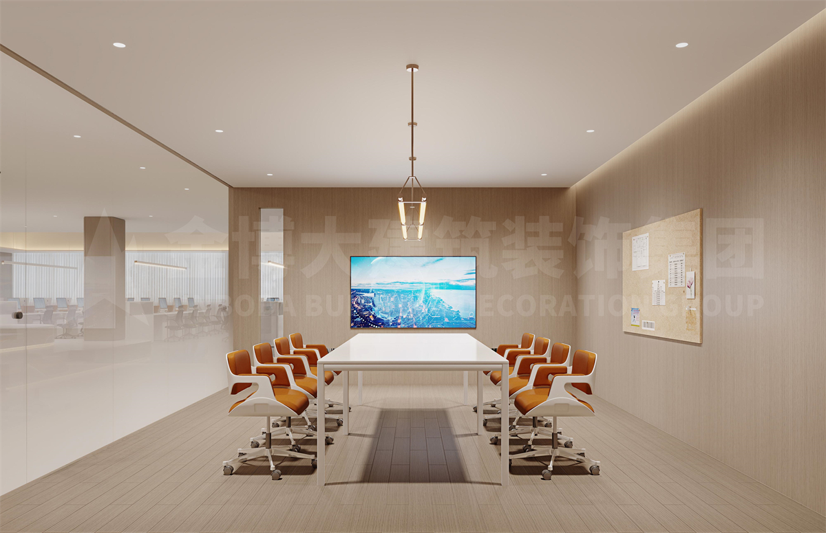 三门峡木居慧科技总部办公楼装修设计