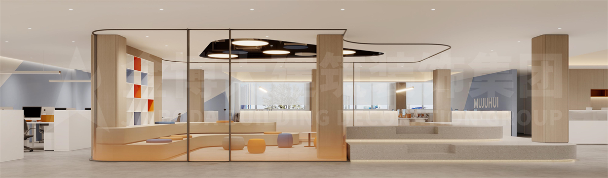 三门峡木居慧科技总部办公楼装修设计