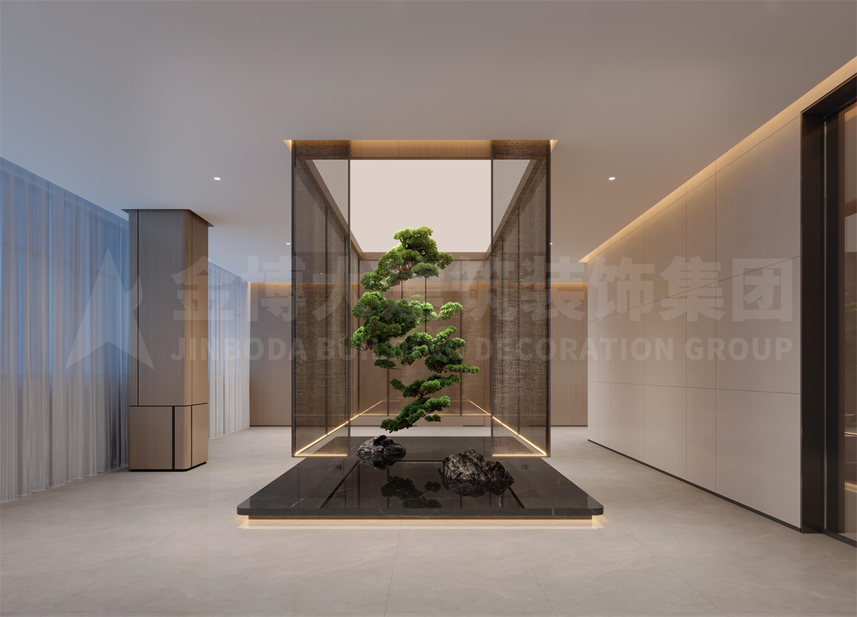 三门峡木居慧科技总部办公楼装修设计