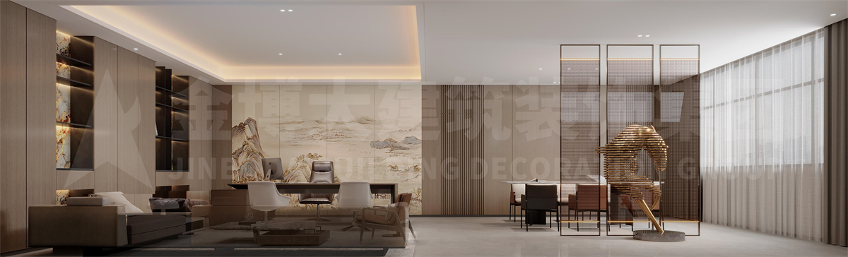 三门峡木居慧科技总部办公楼装修设计