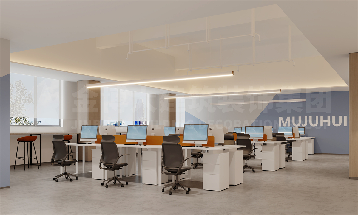 三门峡木居慧科技总部办公楼装修设计