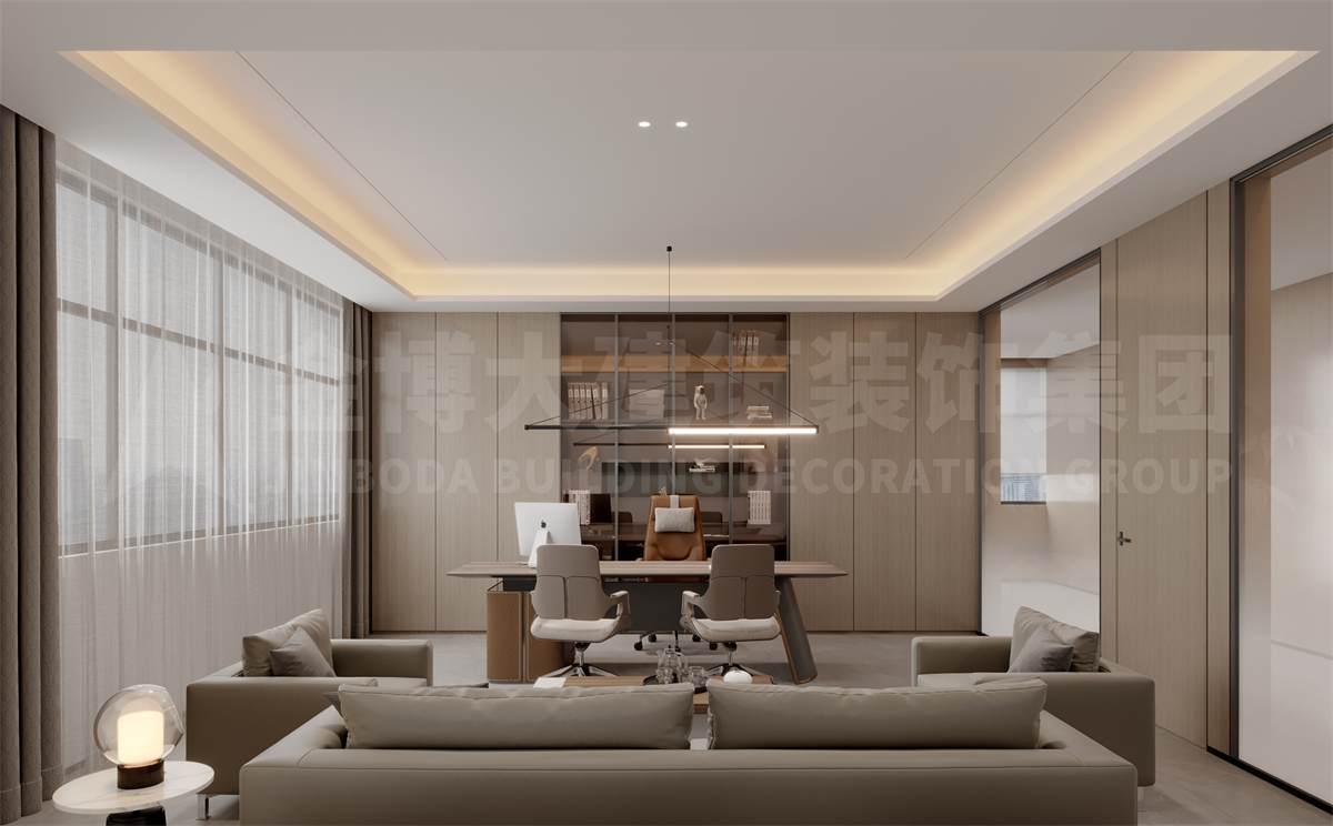 三门峡木居慧科技总部办公楼装修设计