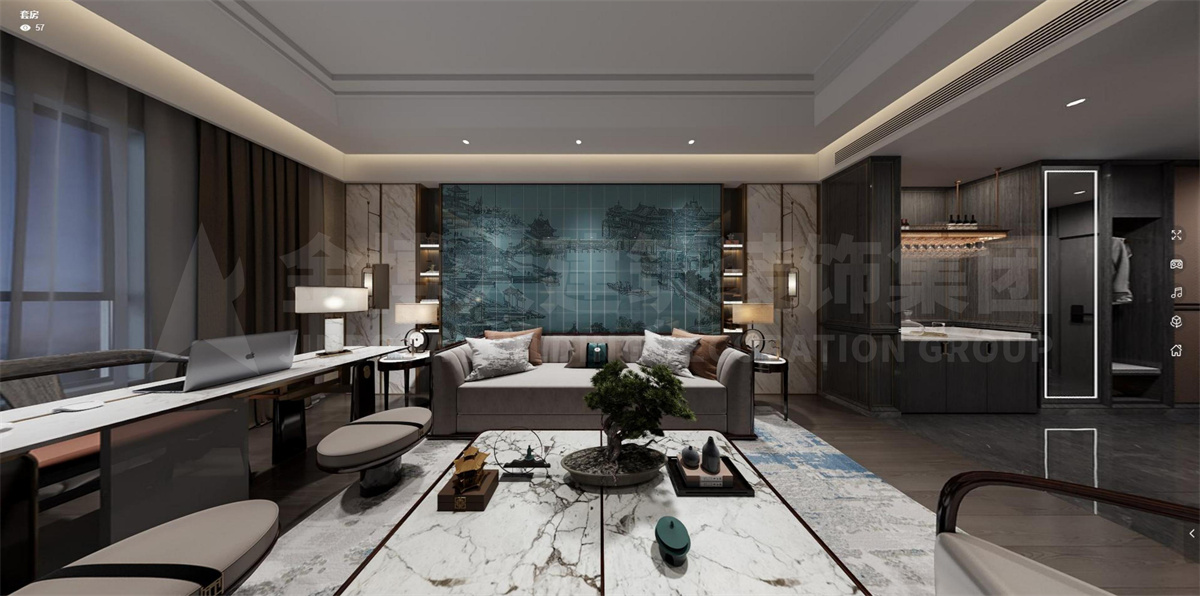 兰州渝中兰科国际大开云中国装修设计