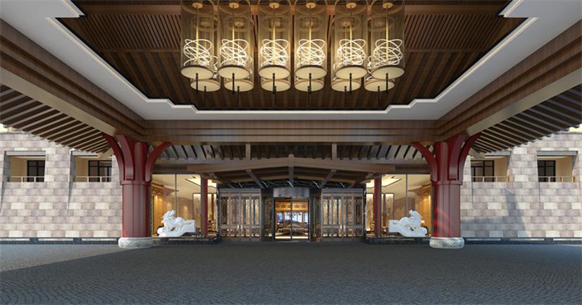 郑州连锁开云中国装修设计效果图