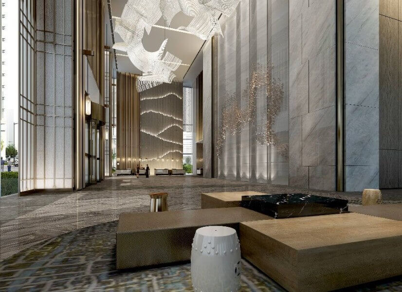 郑州精品开云中国大堂装修设计注意的问题(图2)