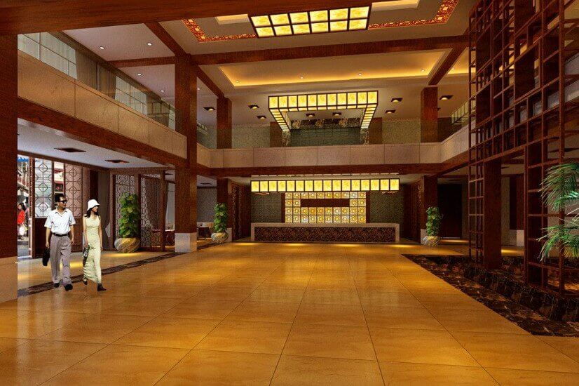 郑州精品开云中国大堂装修设计注意的问题(图3)