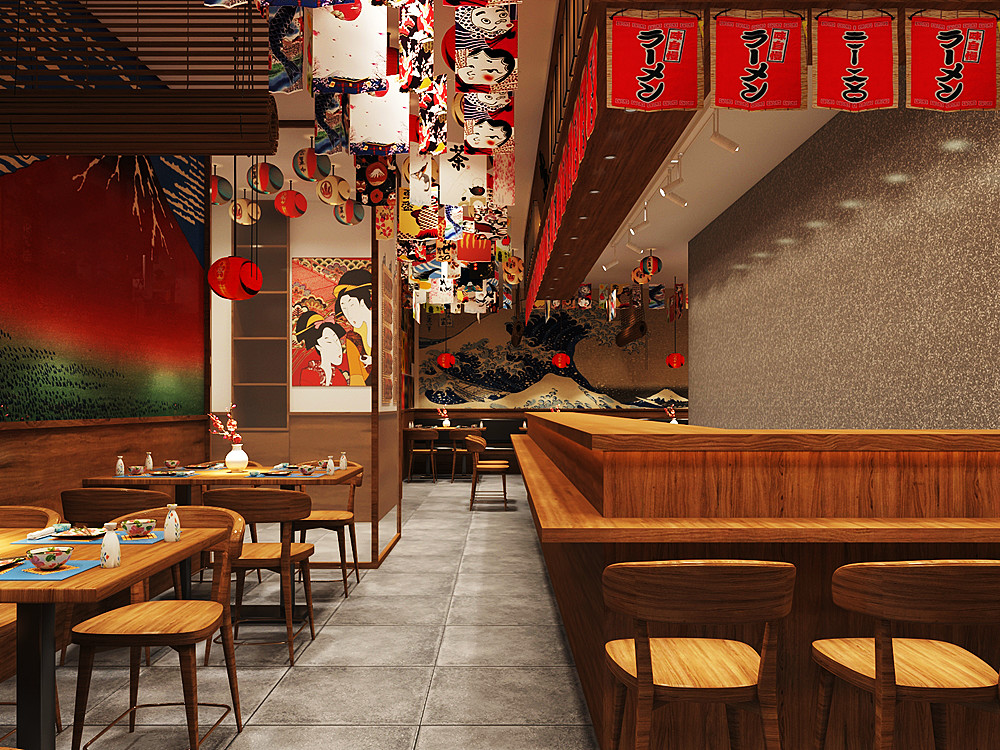 签约|祝贺开云手机网登入签约日料寿司店设计